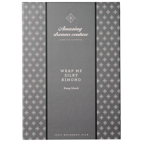 AMAZING DREAMS WRAP ME SILKY KIMONO  SORT