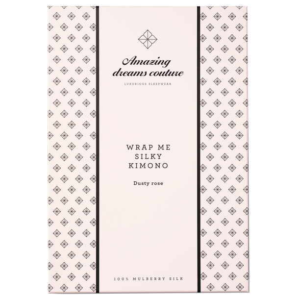 AMAZING DREAMS WRAP ME SILKY KIMONO  LYSERD