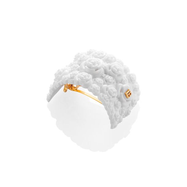 Limited Edition Printemps Floral Ponytail Clip