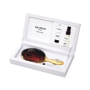 BALMAIN GOLDEN SPA BRUSH (den er brugt som fremvisning i salonen, derfor den billige pris)