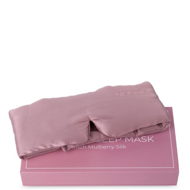 Doozie - Luxury Sleep Mask Dusty Rose