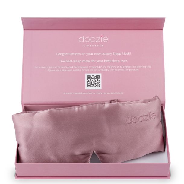 Doozie - Luxury Sleep Mask Dusty Rose