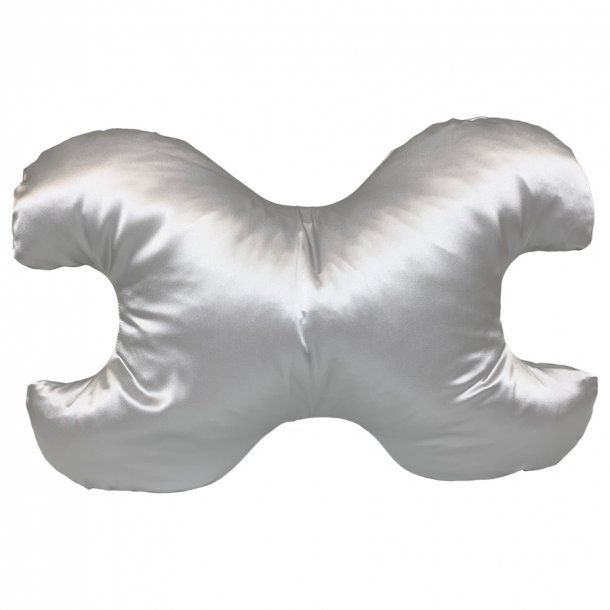 Save My Face Le Grand - stor pude med 100% silkebetrk Silver