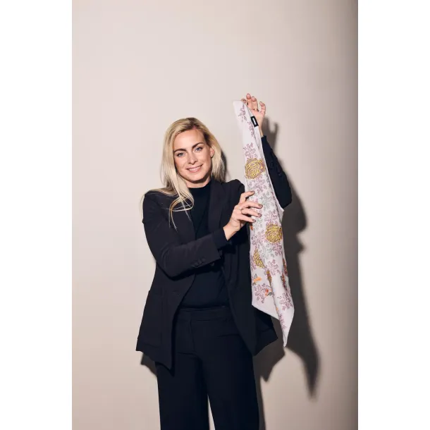 Jacquard & Embroidery Organic Tea Towel - Magnificence