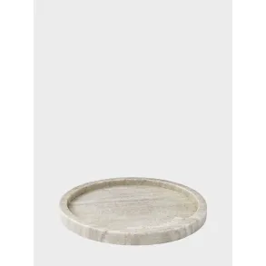 Humdakin - Marble Tray - Round - Brown