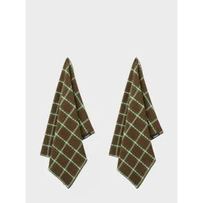 kologisk Viskestykke - 2 stk - Festive Forest