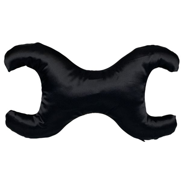 Save My Face La Petite - lille pude med 100% silkebetrk Black