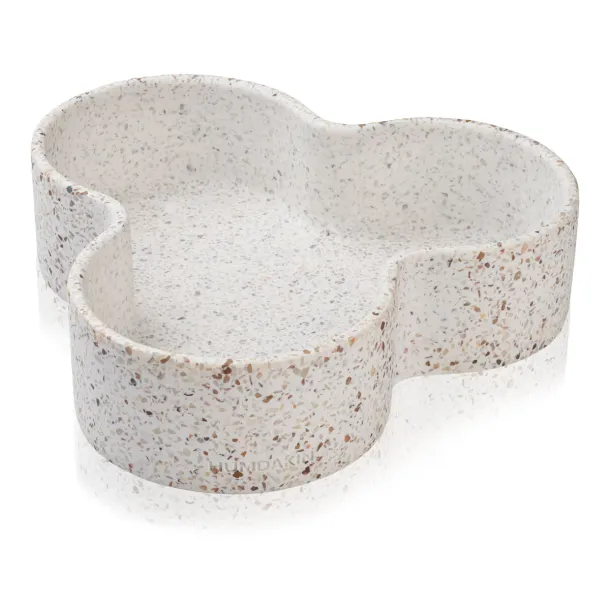 Humdakin - Pisa - Terrazzo Bowl - Red/Beige