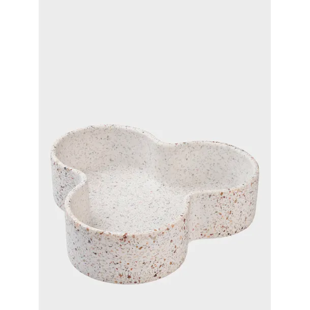 Humdakin - Pisa - Terrazzo Bowl - Red/Beige