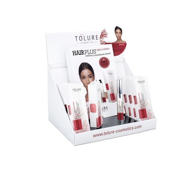 Tolure Hairplus Vippe / Bryn Serum RED Coral - NYHED