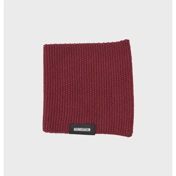 Strikket karklud - Rosewood