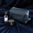 Limited Edition Cosmetic Bag Blue C4 25 (Sculpting & Vetiver)