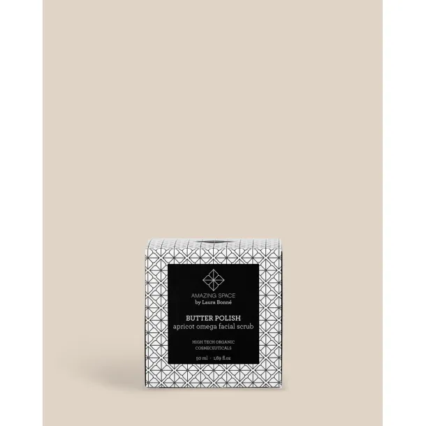 AMAZING SPACE - BUTTER POLISH  APRICOT OMEGA FACIAL SCRUB (50ML)