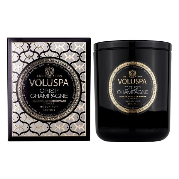 CRISP CHAMPAGNE BOXED CANDLE