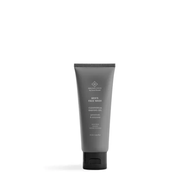 MENS FACE WASH CLEANSING & SHAVING GEL (80ML)