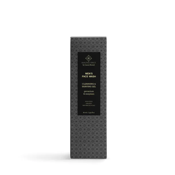 MENS FACE WASH CLEANSING & SHAVING GEL (80ML)