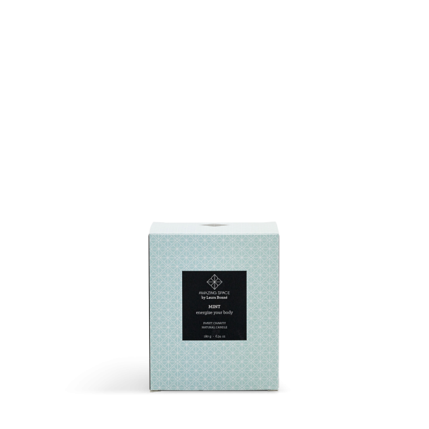 MINT CANDLE  ENERGIZE YOUR BODY (180G)