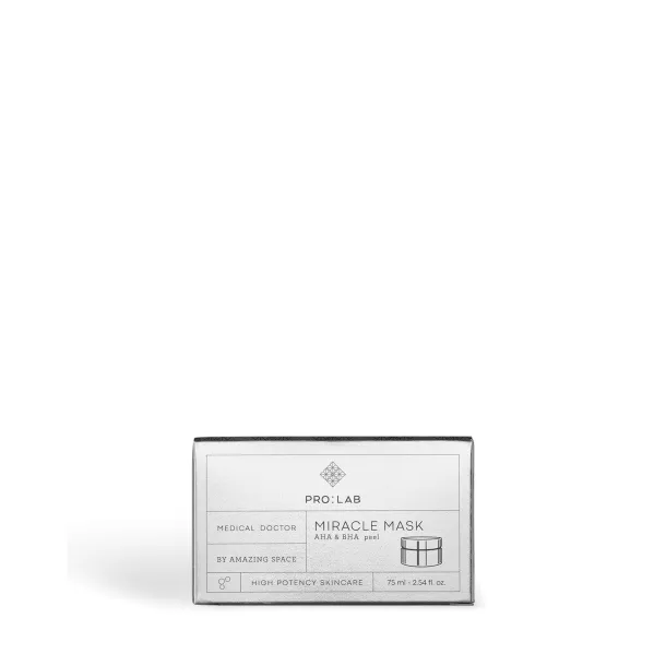AMAZING SPACE  PRO:LAB  MIRACLE MASK  AHA & BHA PEEL (75ML)