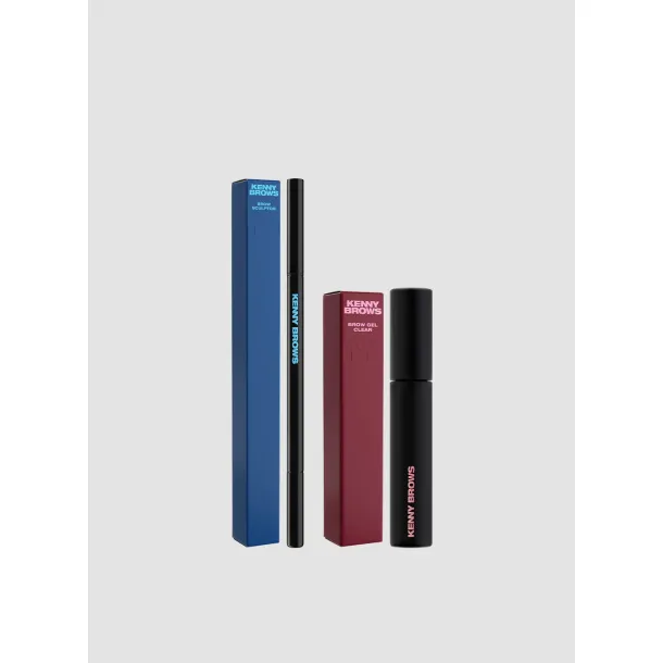 KENNY BROWS BEAUTIFUL BROWS KIT DARK BROWN