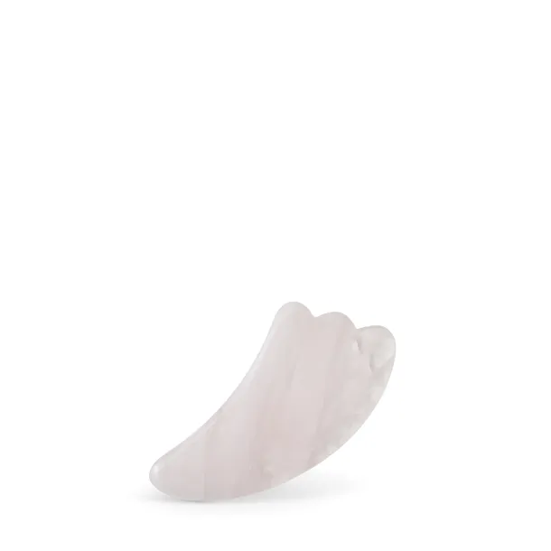 AMAZING SPACE  ANGEL WING PINK CRYSTAL  BODY GUA SHA