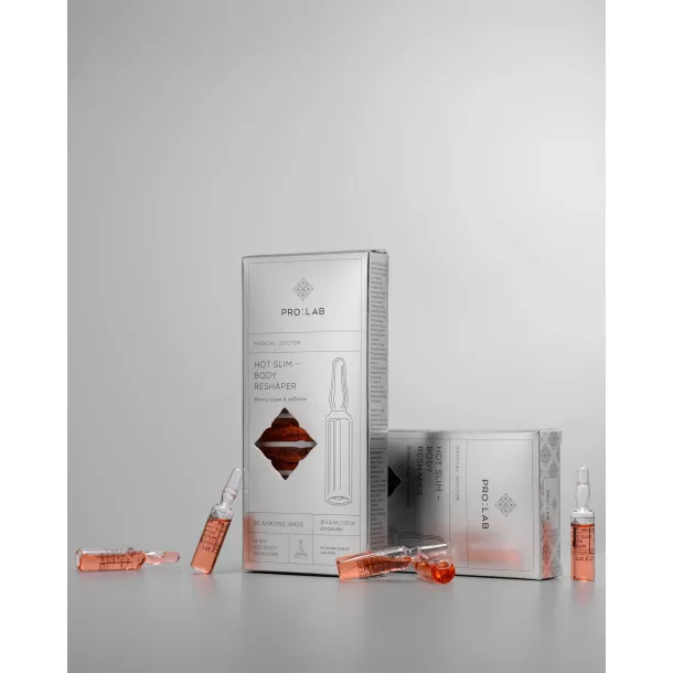 PRO:LAB  HOT SLIM  BODY RESHAPER  BROWN ALGAE & CAFFEINE (10X3ML)