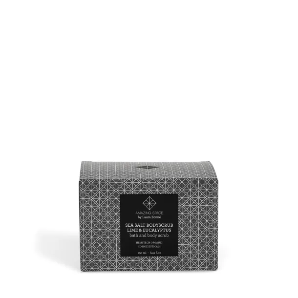 SEA SALT BODY SCRUB  LIME & EUCALYPTUS (250ML)