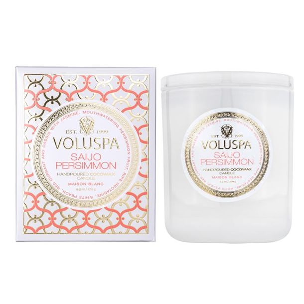 SAIJO PERSIMMON BOXED CANDLE