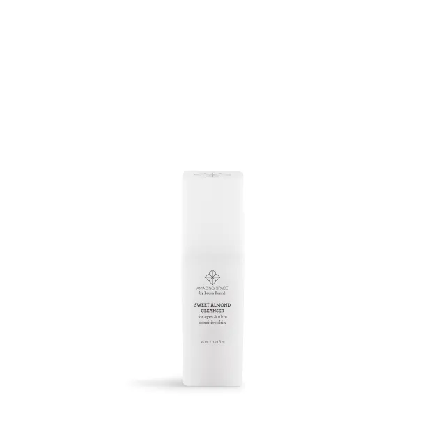 SWEET ALMOND CLEANSER - FOR EYES & ULTRA SENSITIVE SKIN (35ML)