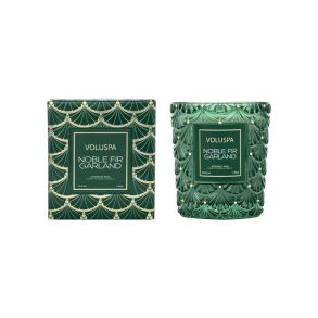 NOBLE FIR GARLAND BOXED CANDLE