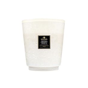 TAHITIAN COCONUT VANILLA BOXED 5-WICK HEARTH CANDLE WITH LID