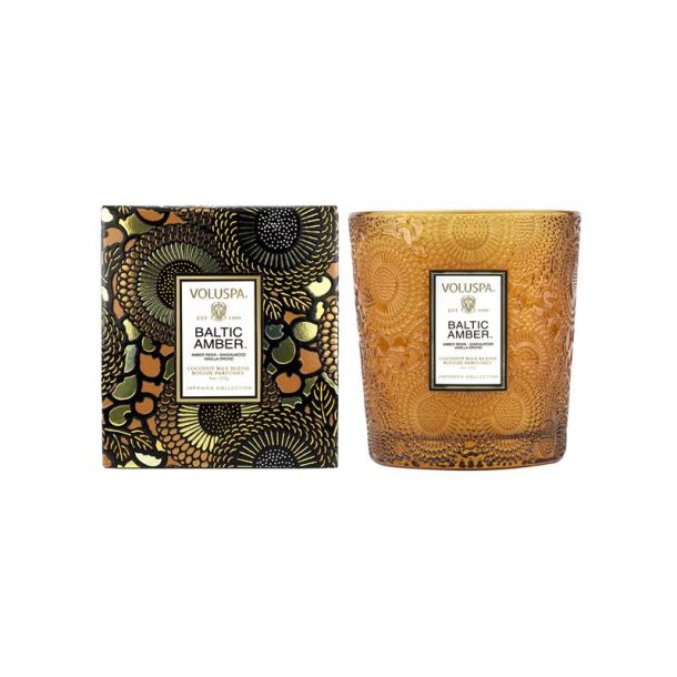 BALTIC AMBER BOXED CANDLE