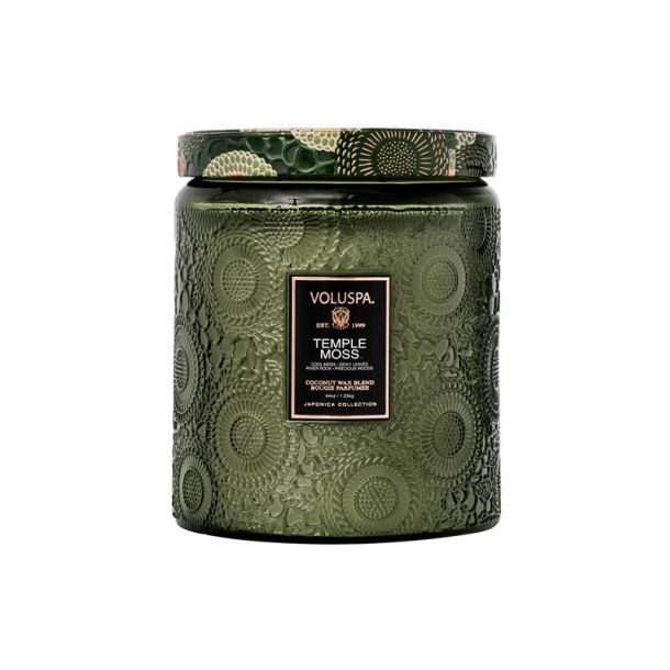 TEMPLE MOSS LUXE JAR CANDLE